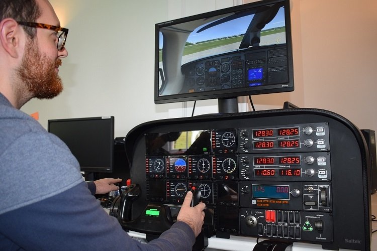 Home flight simulator