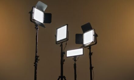 Different bulbs in professional lighting